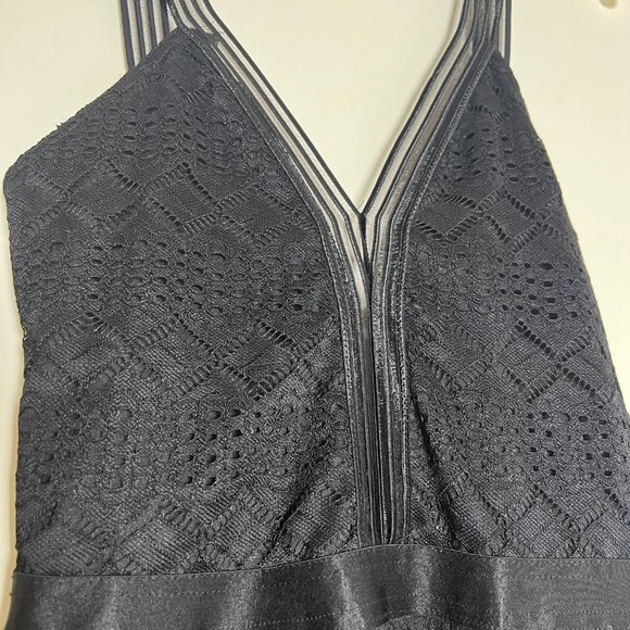 Lily McBee black lace and tulle dress - Picture 4 of 8